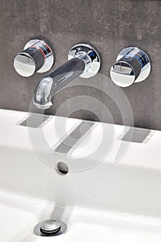 Modern bathroom taps