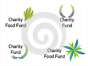 Modern and beautiful charity fund logo