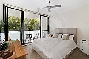 Modern bedroom interior