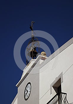 Bell tower of the La Coronada townhall, Badajoz - Spain