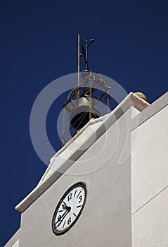 Bell tower of the La Coronada townhall, Badajoz - Spain photo