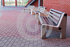 Modern benches