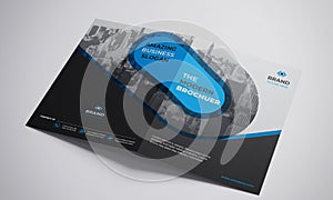 The Modern Bifold Brochure Catalog Cover Design Template