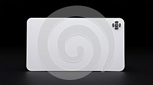 Blank white smart card