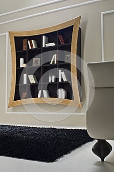 Modern book shelve