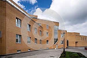 Modern brick public music school photo