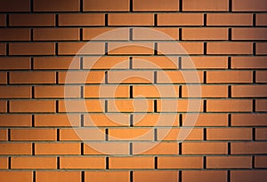 Modern brick wall, red brick wall or brown brick wall textur