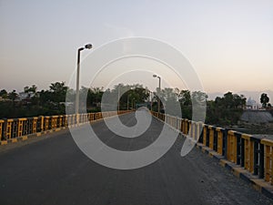 Modern bridge construction and roads network in India