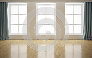 Modern bright interior background