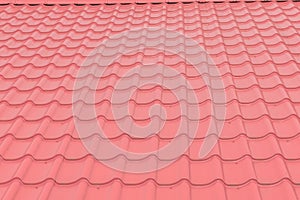 Modern bright light pink glossy rooftop tiling texture background