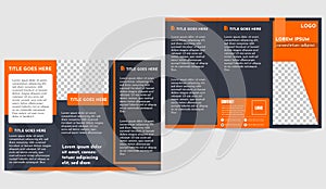 Modern Brochure business trifold flyer template