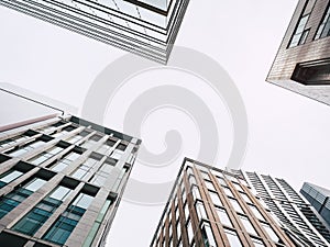 Modern building Architecture exterior perspective