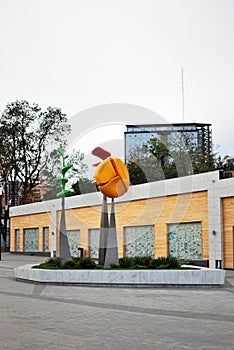 Modern building in Arkadia