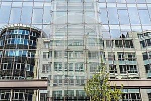 Modern building in Berlin, Germany