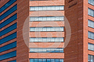 Modern building in Brno, Czech Republic