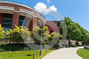 Modern building on campus