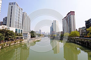 Modern building in Chengdu