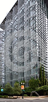 Modern Building in Downtown Portland, Oregon