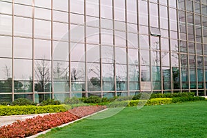 Modern building exterior