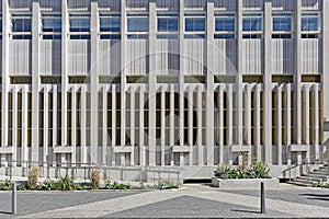 Modern building facade