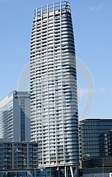 First a skyscraper in Bratislava town, Slovakia