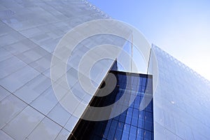 Modern building in glass photo
