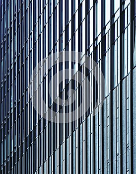 Modern Building Glass Facade Architecture details Exterior