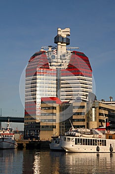 Modern building in goteborg photo