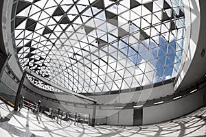 Modern building interior