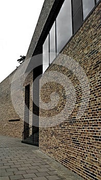 Modern building in Lubeck, Germany