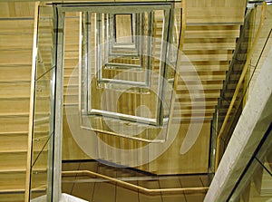 Modern Building Stairwell photo