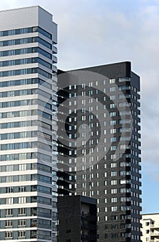 Modern building in Stockholm, Sweden