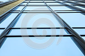 Modern building with tinted windows