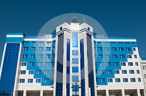 Modern building in Tyumen