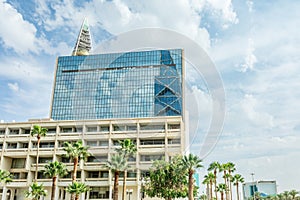 Modern buildings in Al Olaya the city center of Riyadh