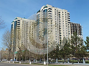 Modern buildings in Astana