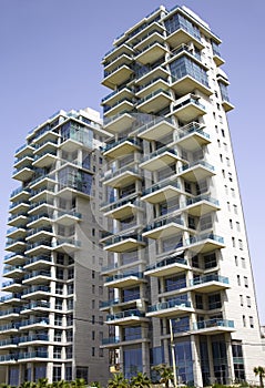 Modern buildings in Bat-Yam