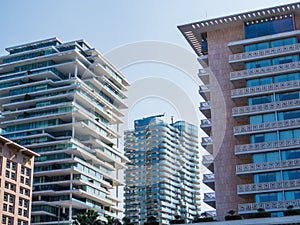 Modern buildings in Beirut, Lebanon