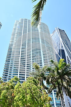 modern buildings in the city, photo as a background
