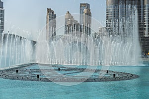 Modern buildings at Dubai creek