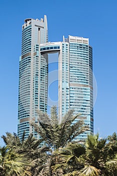 Modern buildings at Dubai creek