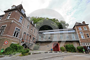 Modern buildings in Flone, Belgium