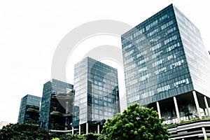 Modern buildings photo