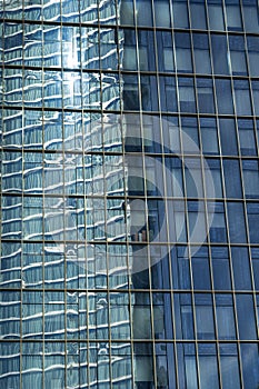 Modern buildings at Gae Aulenti square in Milan