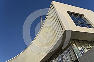 Modern buildings at Gae Aulenti square in Milan photo