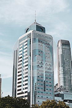 Modern buildings in Guiyang city photo