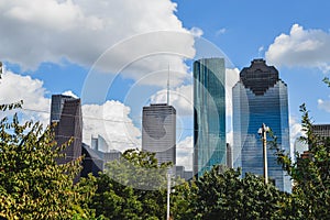 Modern Buildings of Houston Skyline