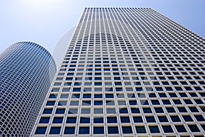 Modern buildings perspective