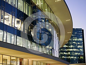 Modern buildings at Porta Nuova in Milan, Italy