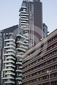 Modern buildings at Porta Nuova in Milan, Italy photo